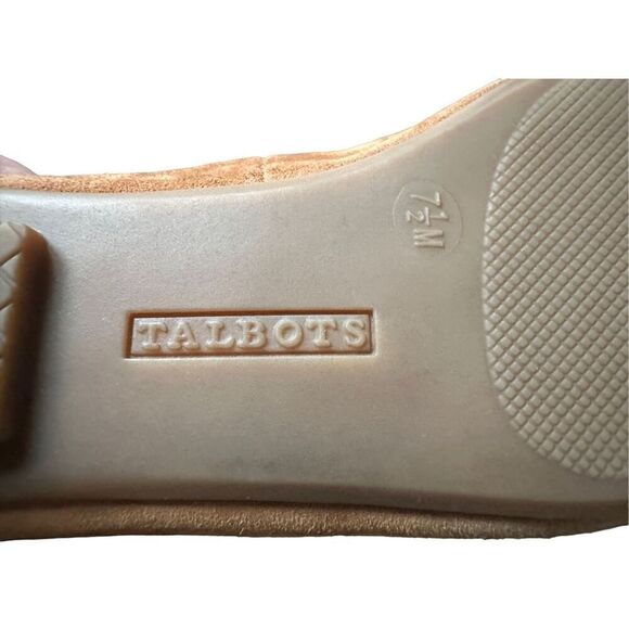 TALBOTS Francesca Amber Suede Driving Flats Loafers women’s Size 7 1/2 - Picture 12 of 14